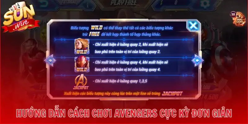 Hướng dẫn cách chơi Avengers cực kỳ đơn giản